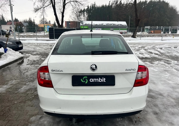 Skoda RAPID cena 14900 przebieg: 172653, rok produkcji 2015 z Miechów małe 79